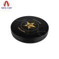 [20 years supplier]Factory customized metal packing pink black round tin cans pomade tin box